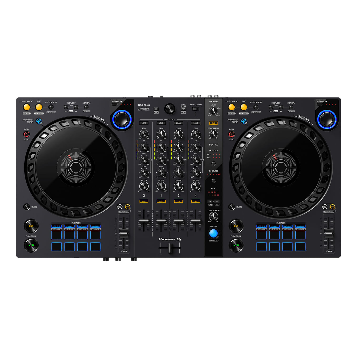 Controlador DJ Pioneer DJ DDJ-FLX6 foto 3