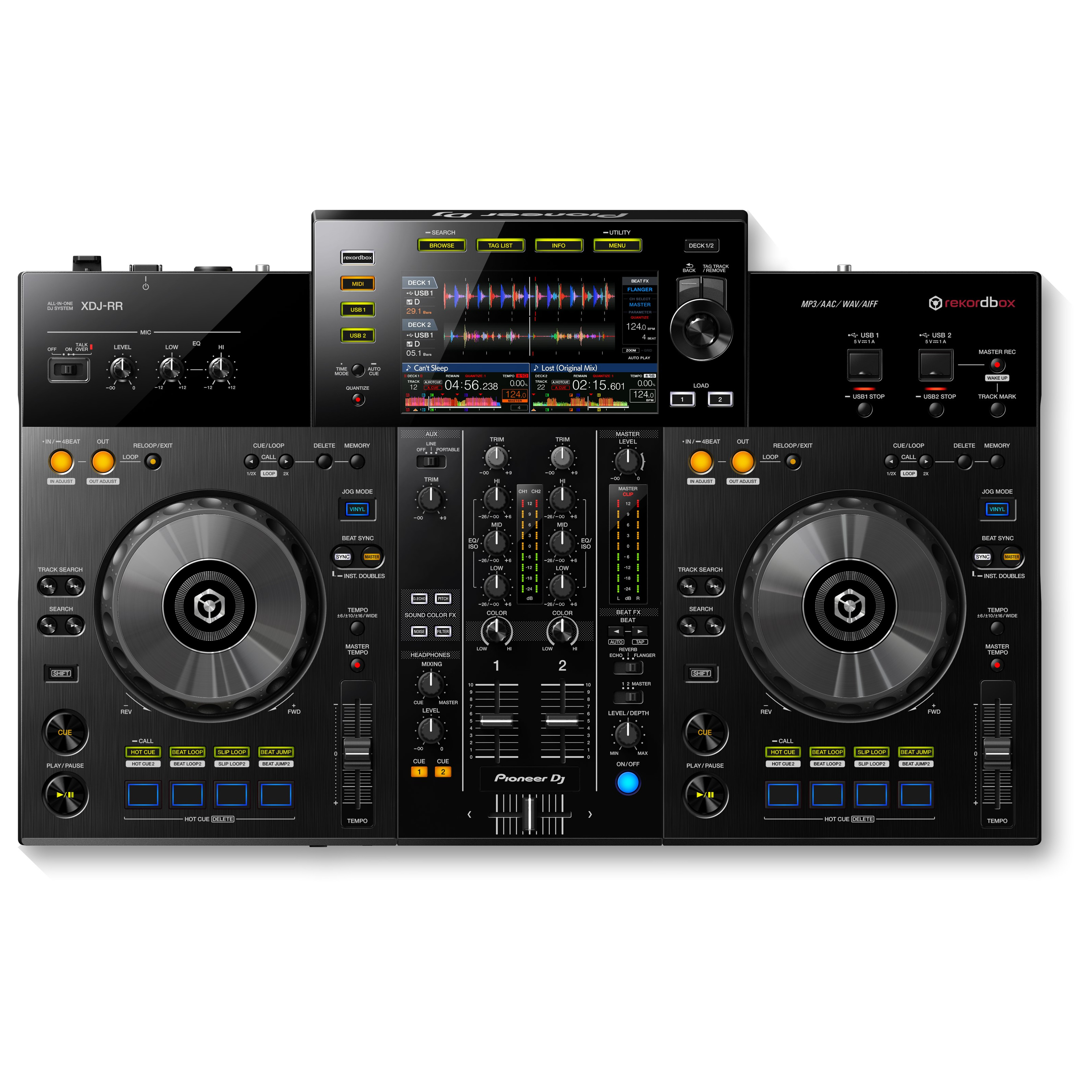 Controlador dj Pioneer DJ XDJ-RR - color negro foto 3