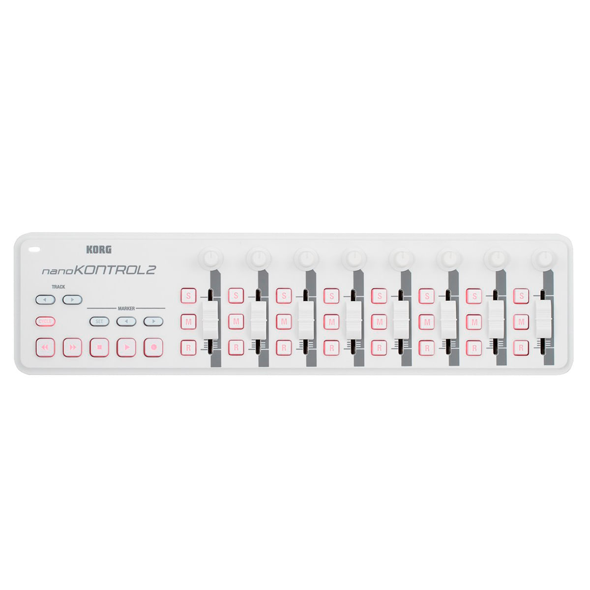 Controlador MIDI Korg NANOKONTROL2 color blanco foto 2