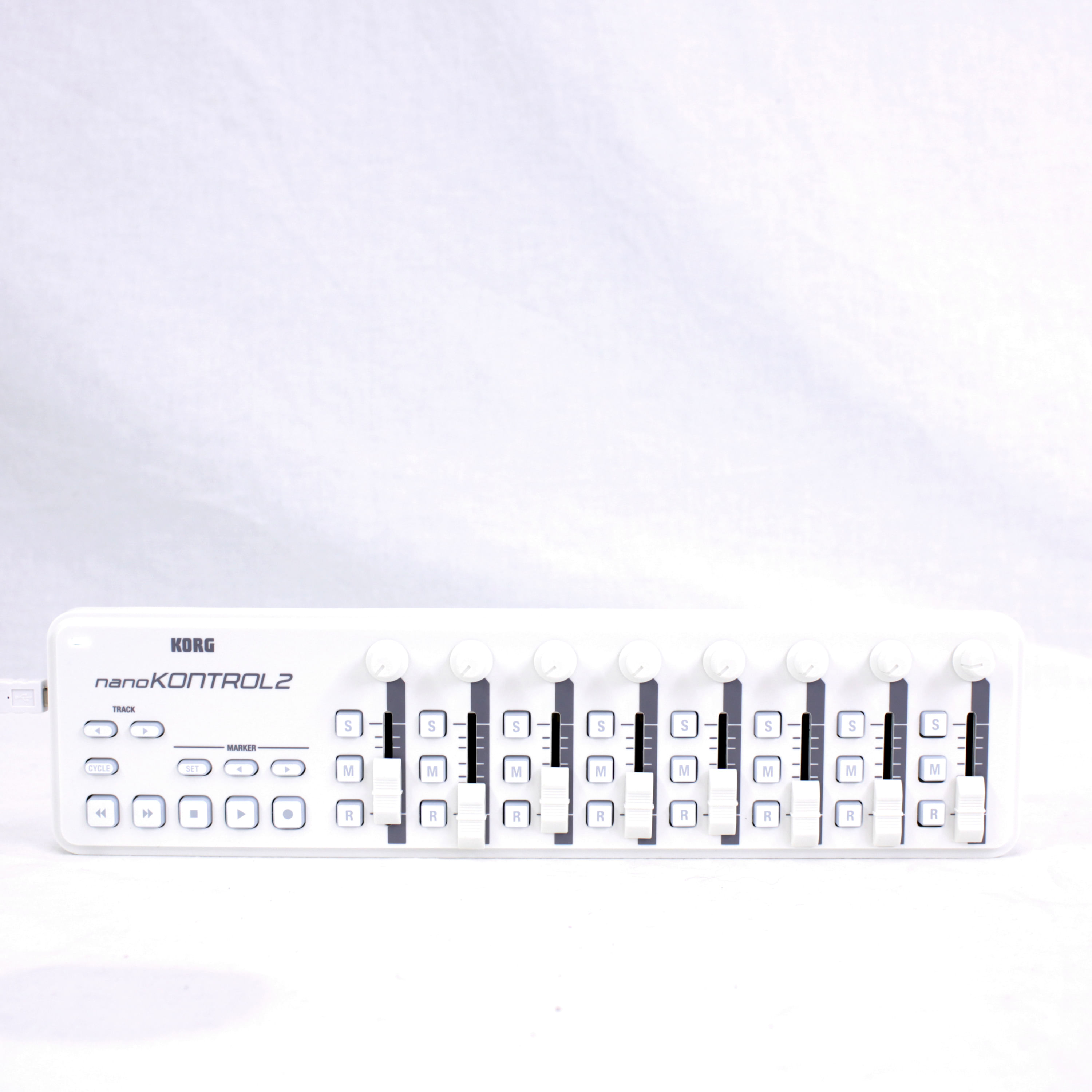 Controlador MIDI Korg NANOKONTROL2 color blanco OPENBOX
