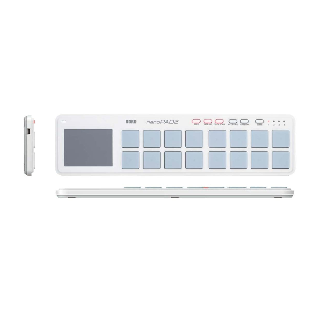 Controlador MIDI Korg NANOPAD2 color blanco foto 3