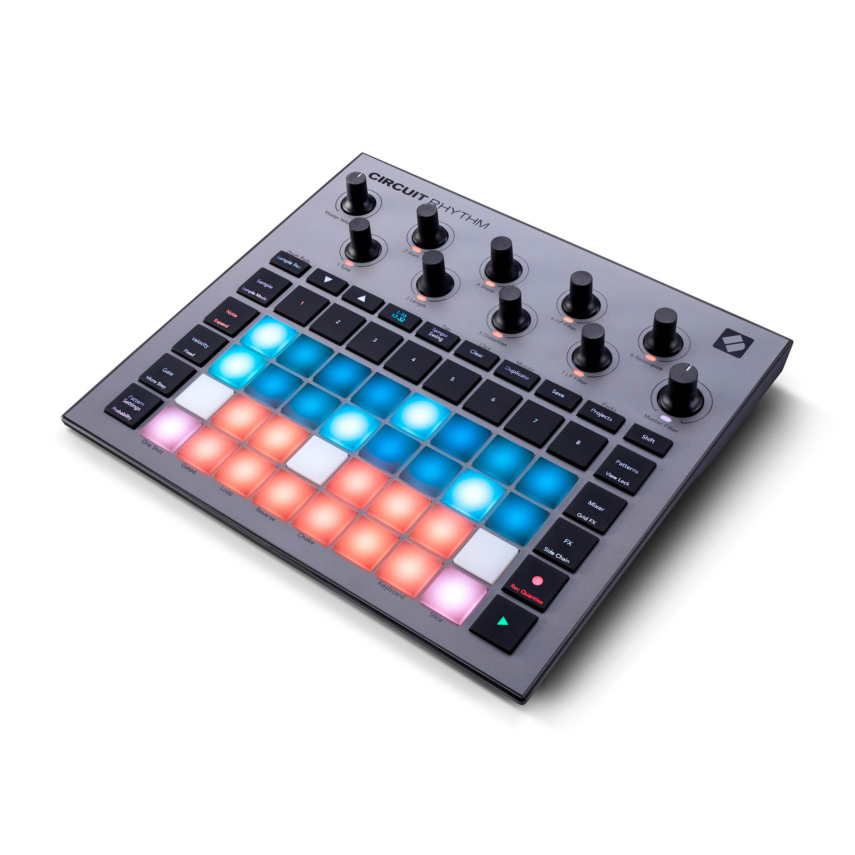 Controlador Sampler Novation Circuit Rhythm foto 2