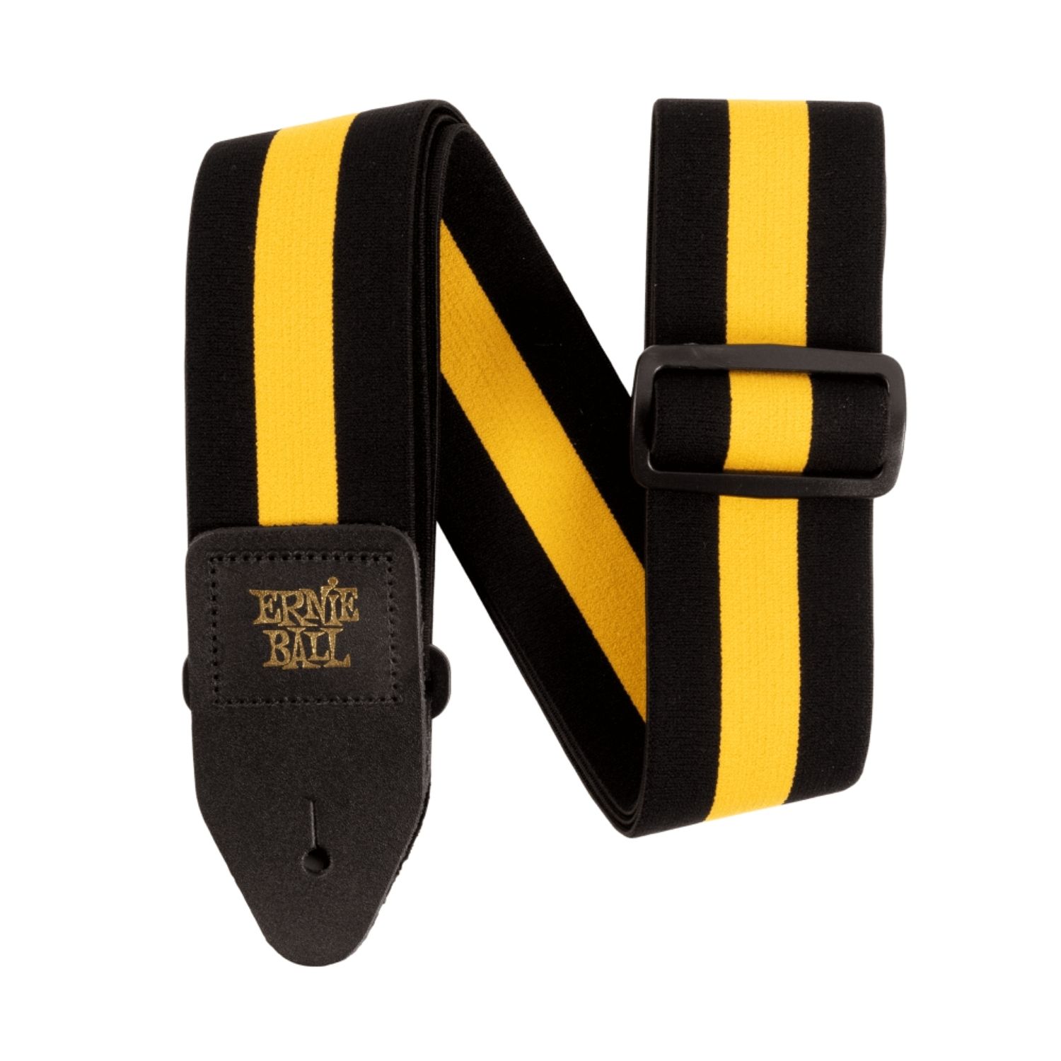 Correa de guitarra Ernie Ball Stretch Comfort Racer color amarillo