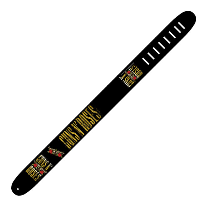 Correa de guitarra Perri's Leathers Guns n' Roses "Greatest hits" P25GNR-6003
