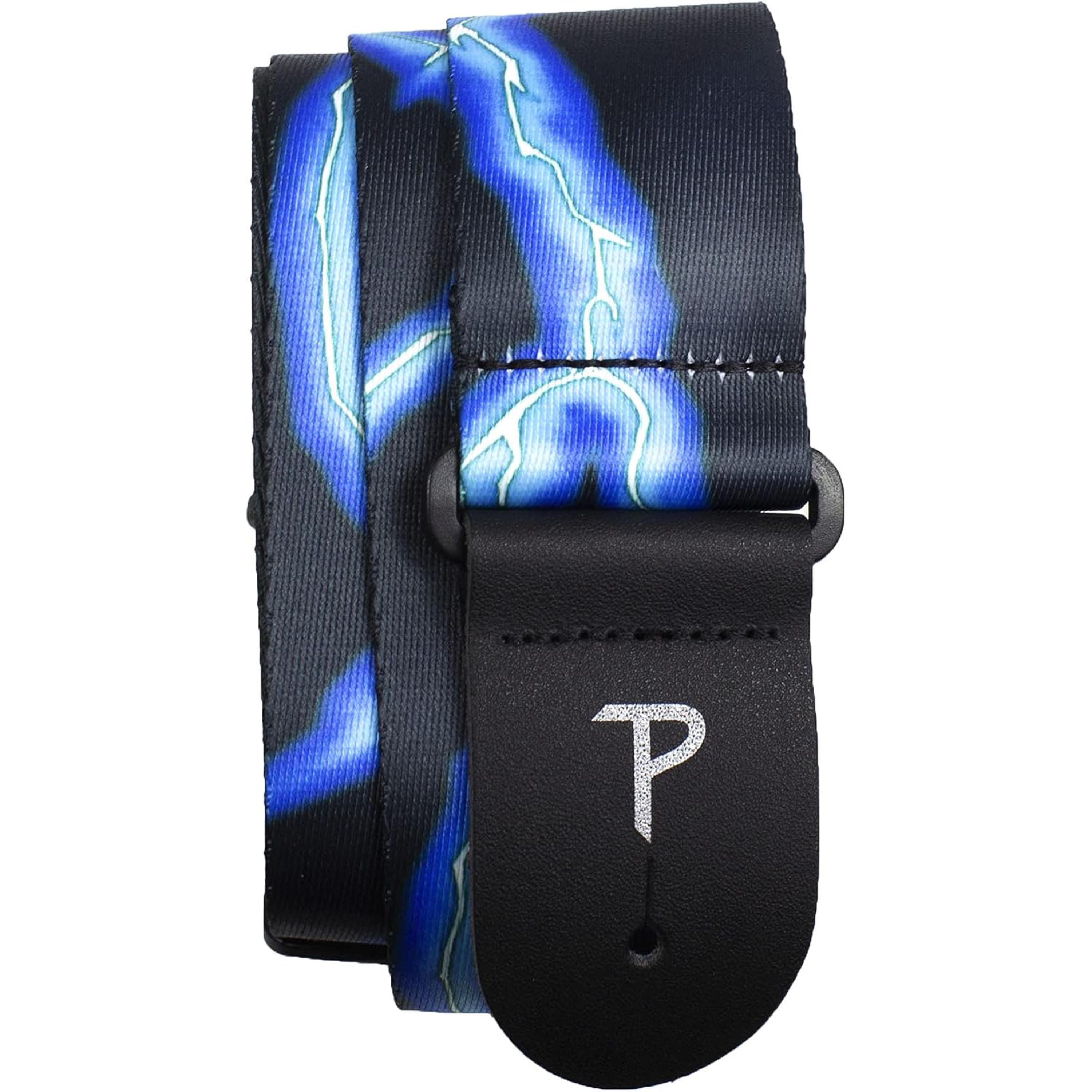 Correa de guitarra Perri´s Leather LPCP-46 Blue Lightning foto 2