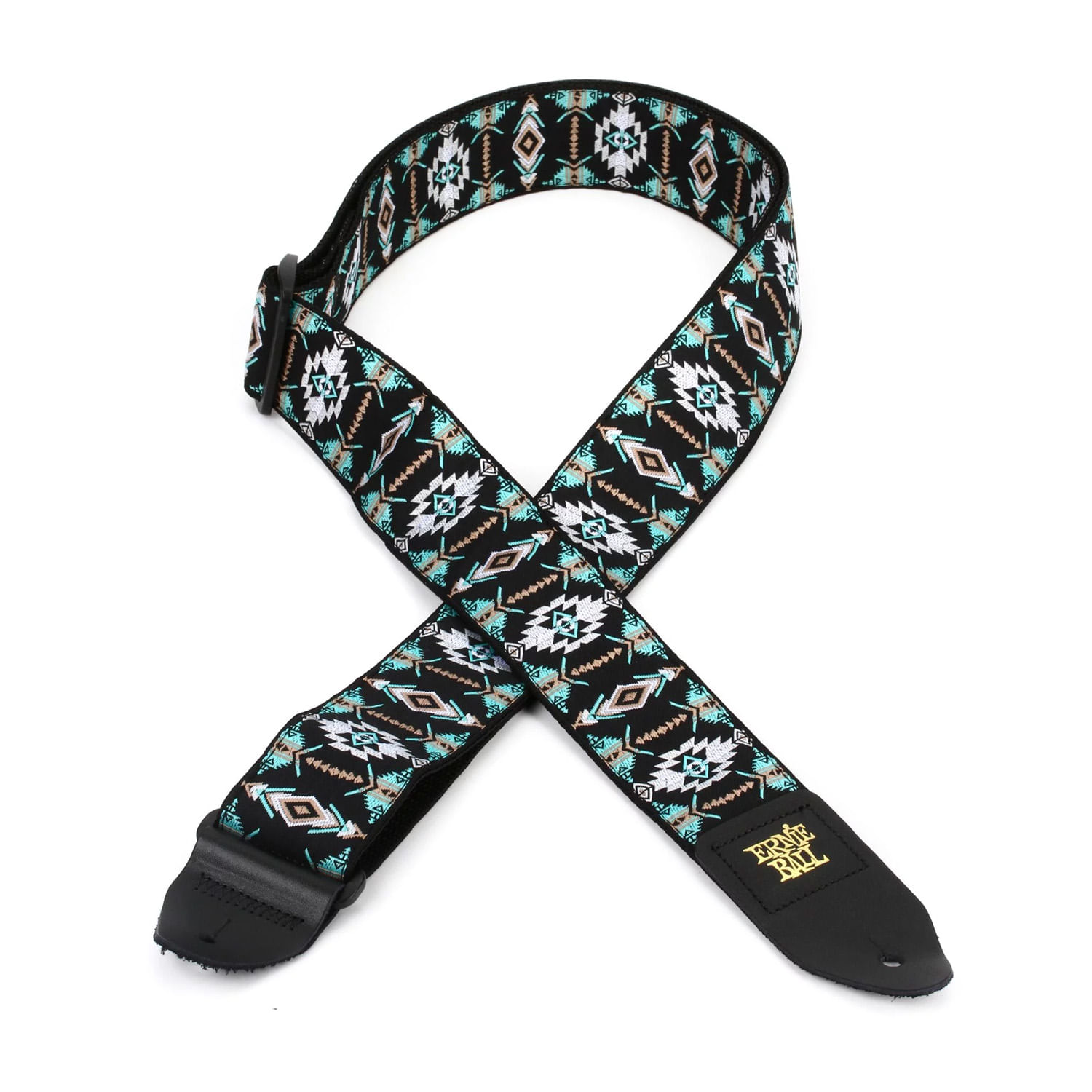 Correa para guitarra Ernie Ball Southwestern Turquoise Jacquard Strap P05325 foto 2