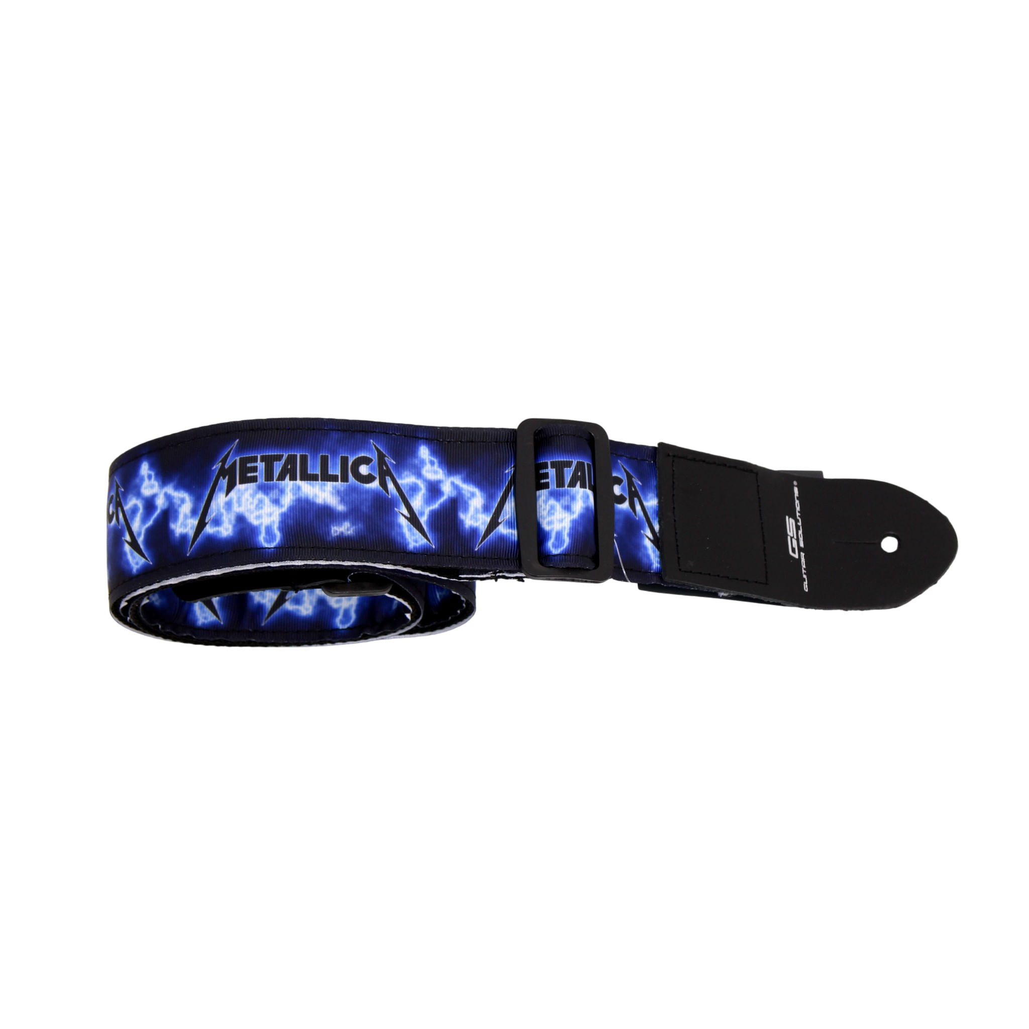 Correa para guitarra Guitar Solutions Metallica color azul GS-MT1 foto 3