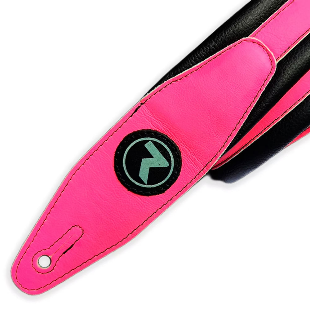Correa Para Guitarra Raven Straps Ft. 2" - Pink foto 2
