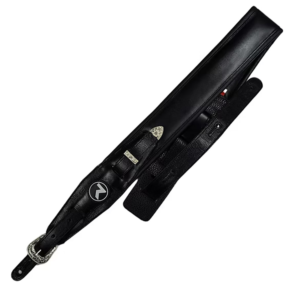 Correa Para Guitarra y Bajo Raven Straps Texas 3" - Black foto 2