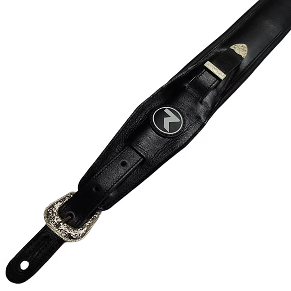 Correa Para Guitarra y Bajo Raven Straps Texas 3" - Black foto 3