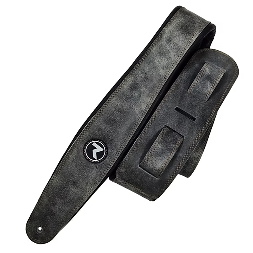 Correa Para Guitarra y Bajo Raven Straps Trinity 3" - Gray foto 2