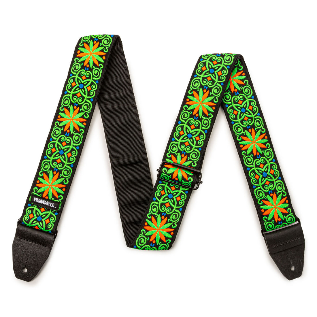 Correa Para Instrumento Dunlop Jimi Hendrix Blacklight JH26 - Verde