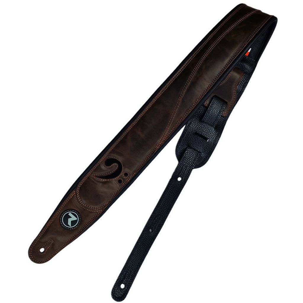 Correa Raven Straps Jaco 4" Dark Brown foto 2