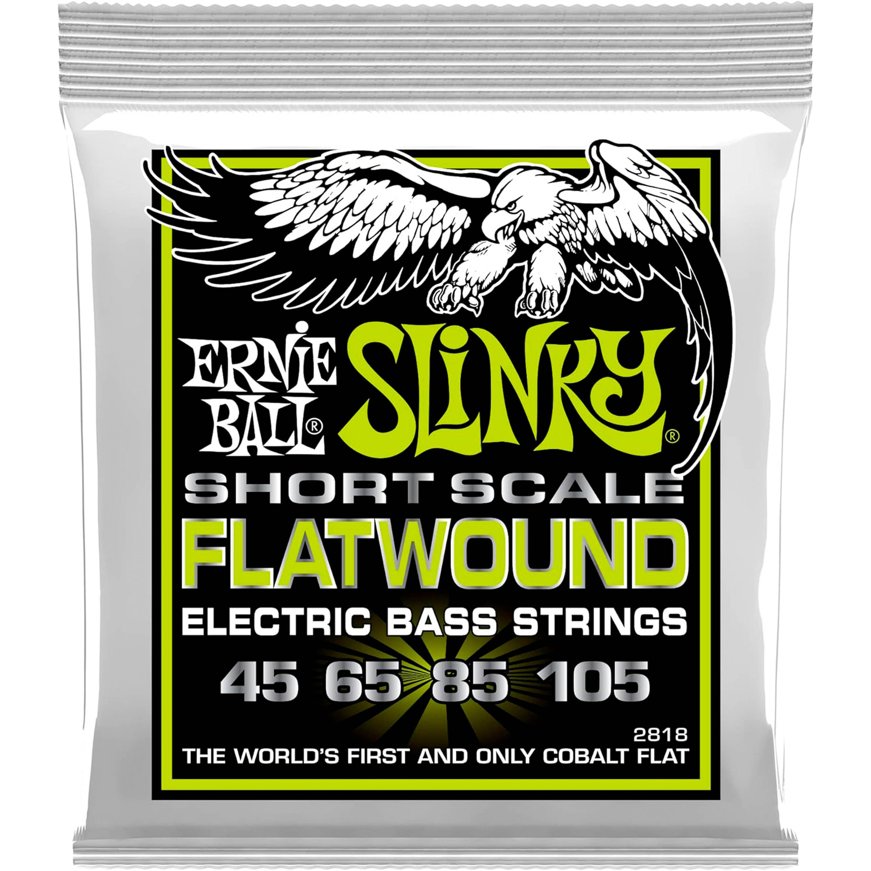 Cuerdas de bajo eléctrico Ernie Ball P02818 escala corta 45-105