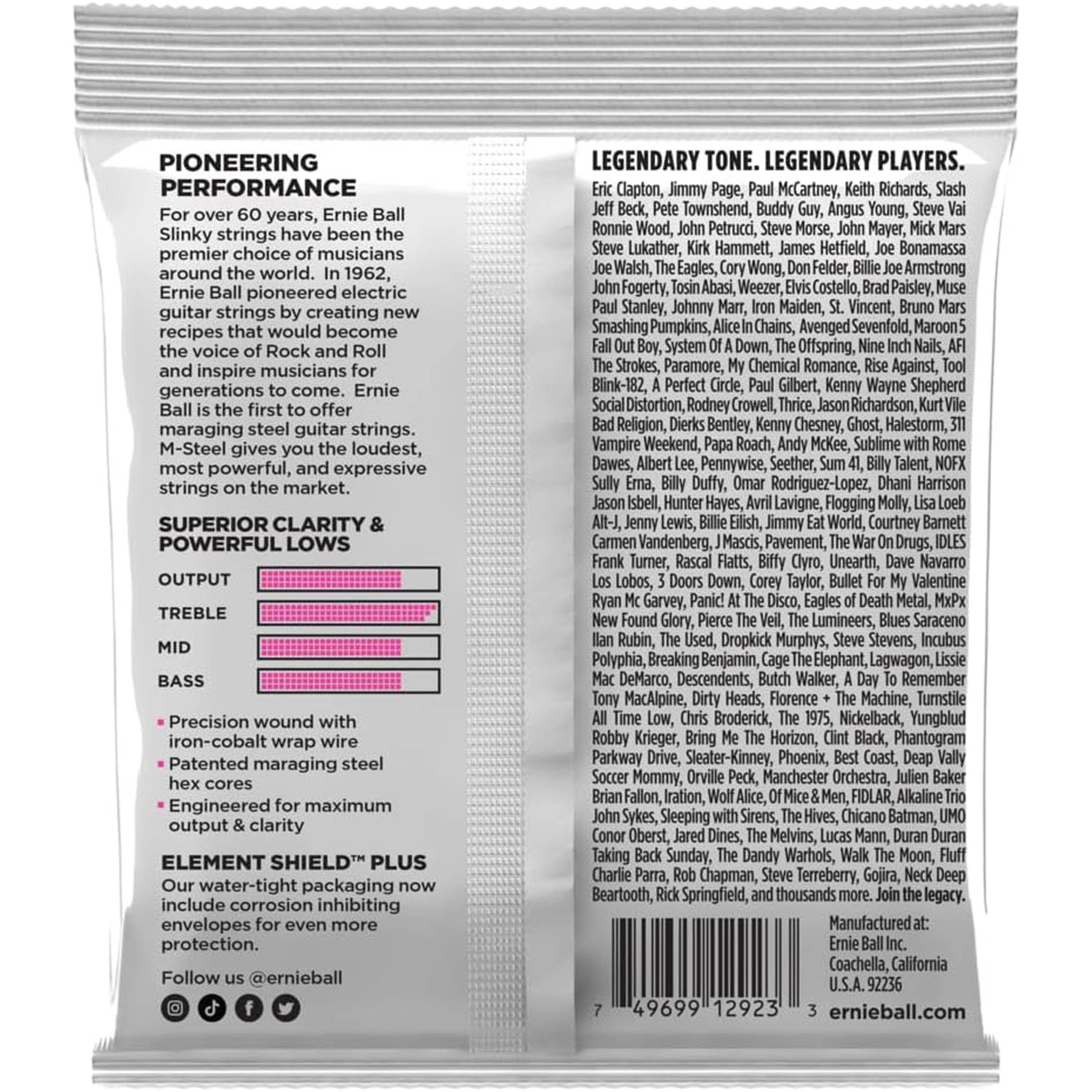 Cuerdas de guitarra eléctrica Ernie Ball P02923 Super Slinky M-Steel 9-42 foto 2