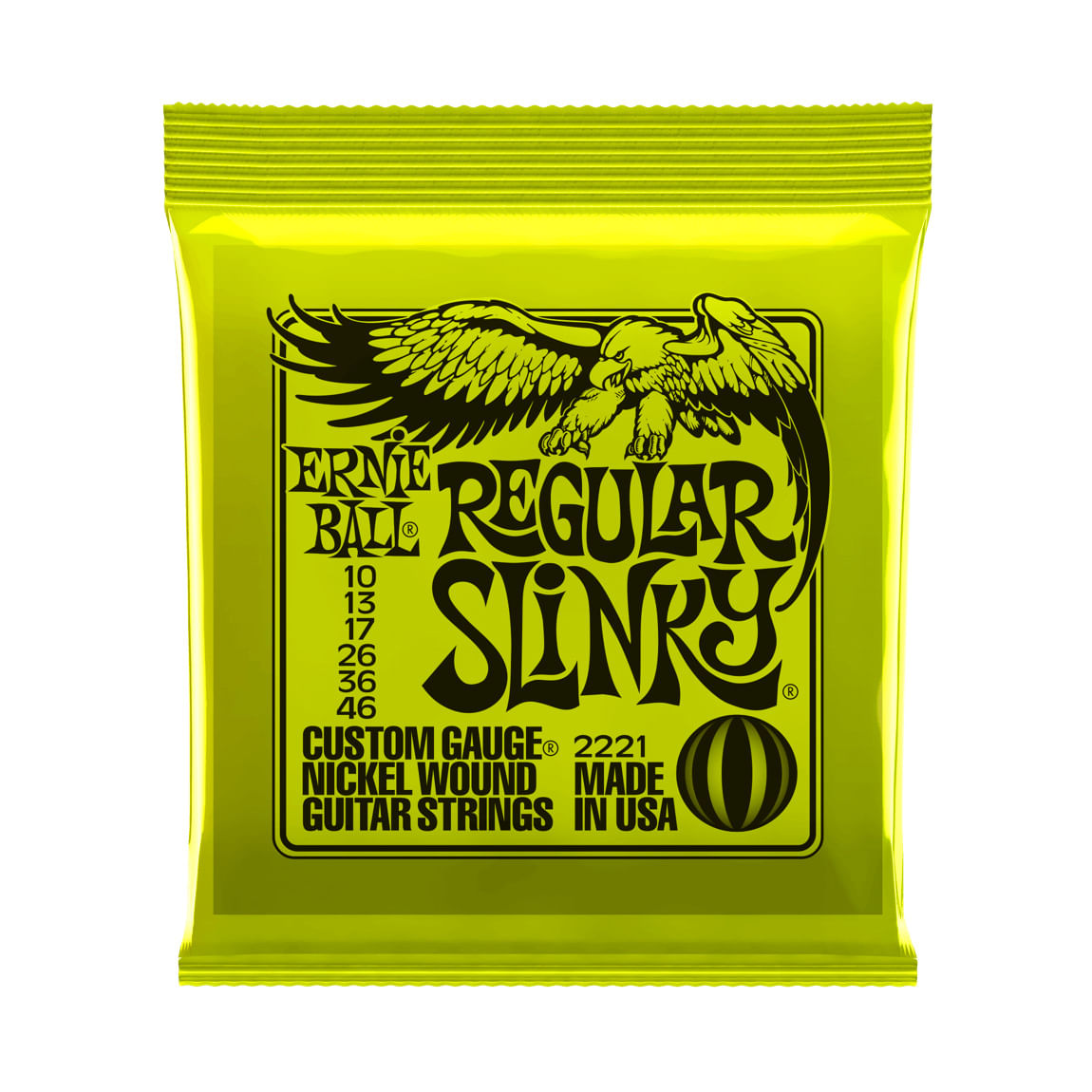 Cuerdas guitarra eléctrica Ernie Ball P02221 NICKL REGLR SLINKY