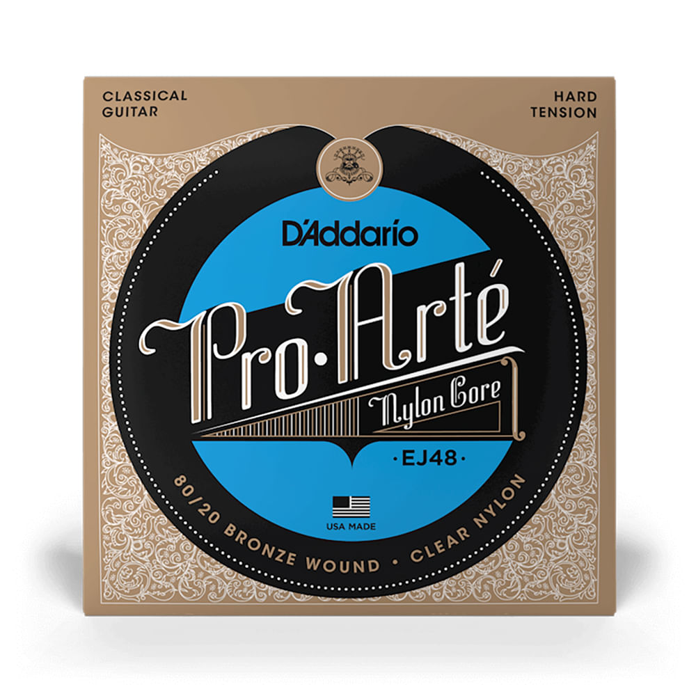 Cuerdas Para Guitarra Clásica Daddario EJ48, Nylon