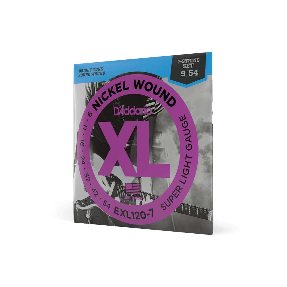 Cuerdas para guitarra eléctrica Daddario 09-54 EXL120-7 foto 4