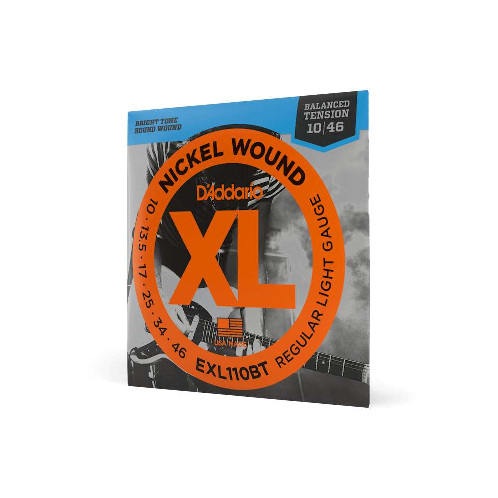 Cuerdas para guitarra eléctrica Daddario 10-46 EXL110BT foto 4