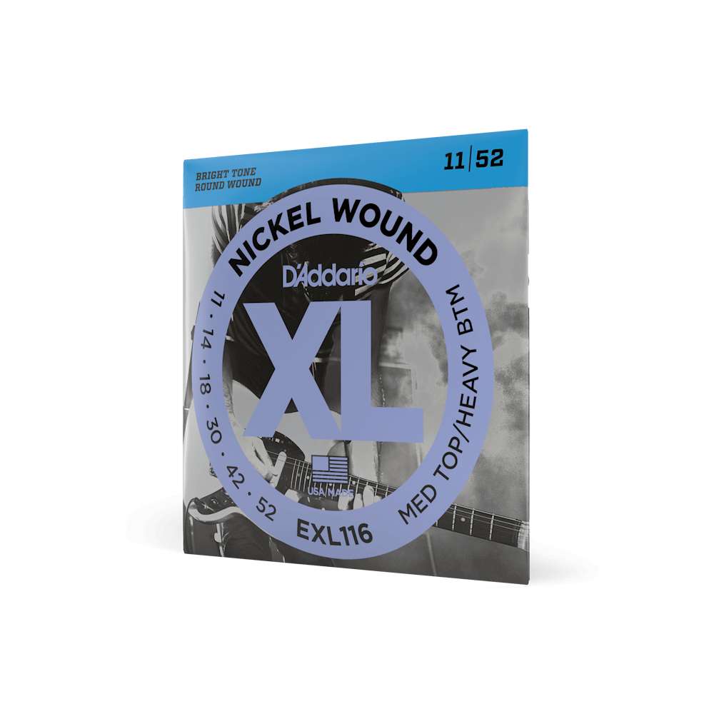 Cuerdas para guitarra eléctrica Daddario 11-52 EXL116 foto 4