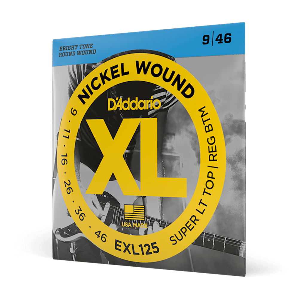 Cuerdas Para Guitarra Eléctrica Daddario EXL125 09-46 foto 2