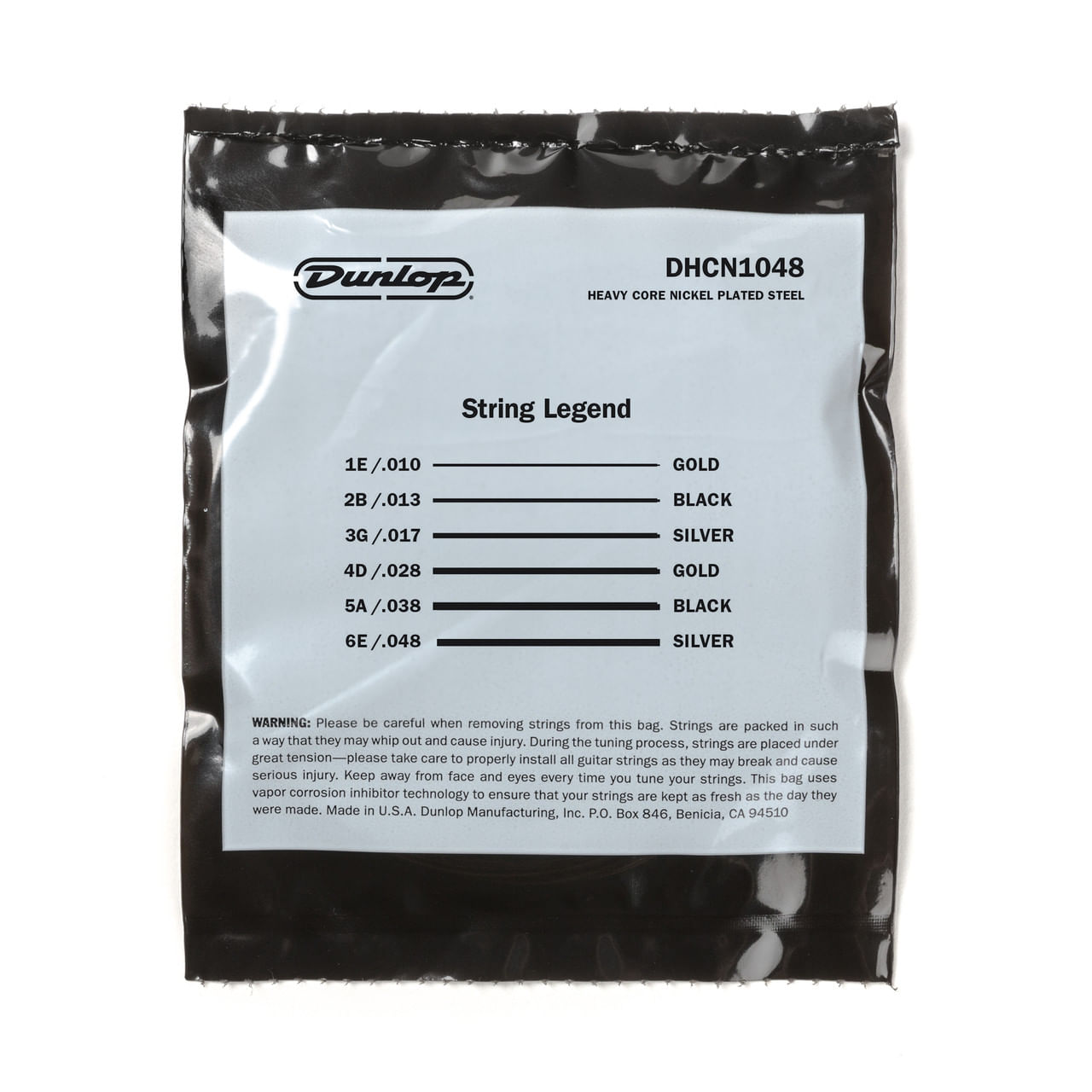 Cuerdas para guitarra eléctrica Dunlop DHCN1048 Heavy Core 10-48 foto 3