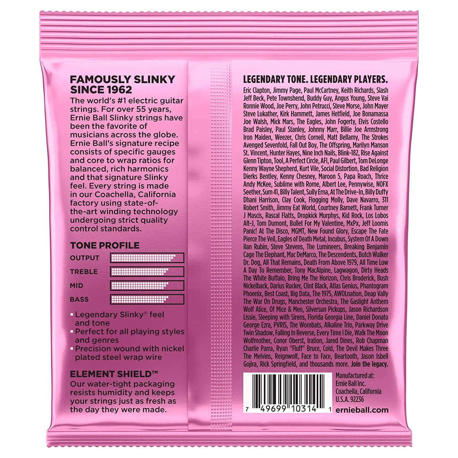 Cuerdas para guitarra eléctrica Ernie Ball P02213 Mega Slinky foto 2