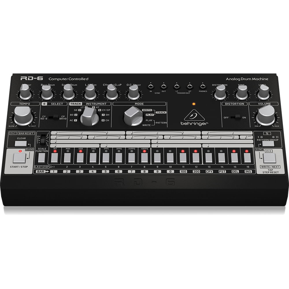 Drum Machine Con Secuenciador Behringer RD-6-BK foto 2