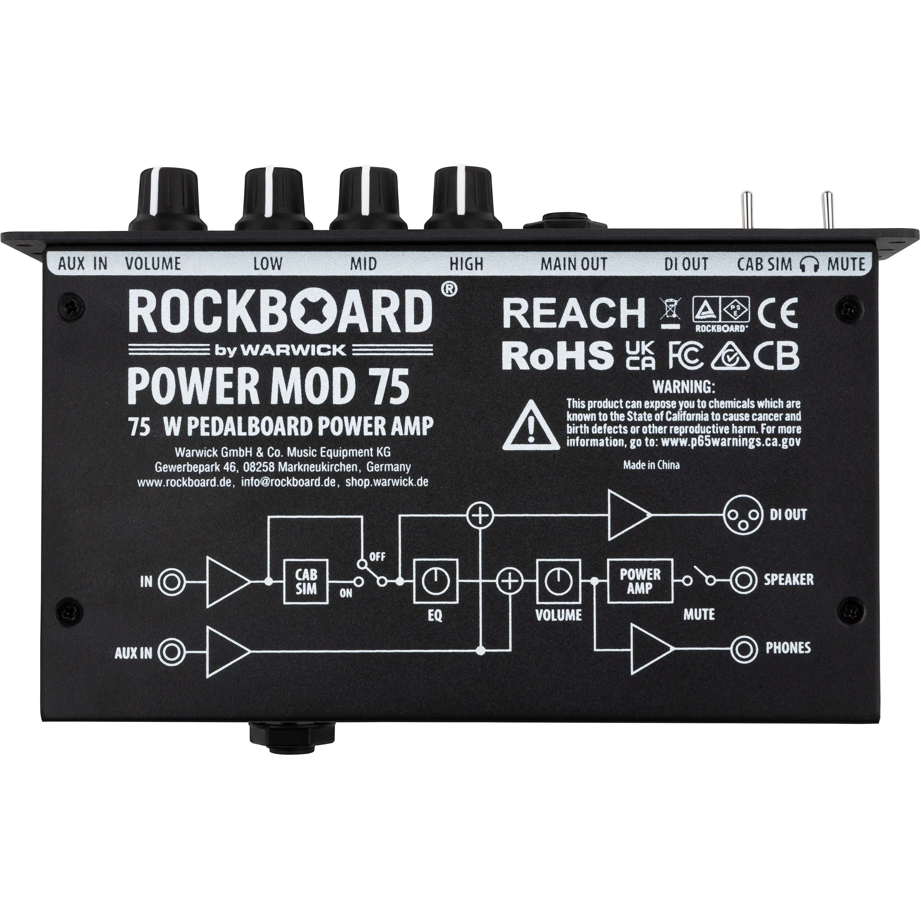 Fuente de poder Rockboard MOD 75 W foto 4