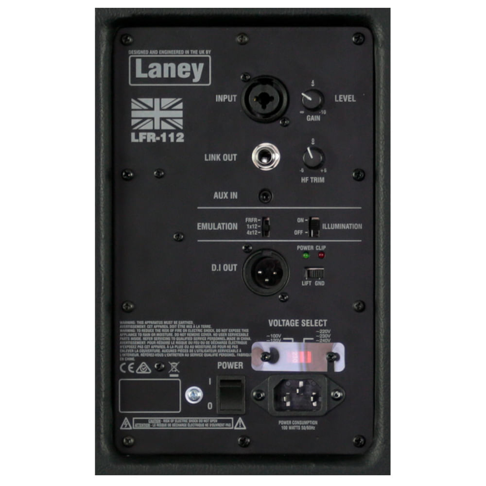 Gabinete Amplificador De Guitarra Laney LFR-112 - 400w foto 4