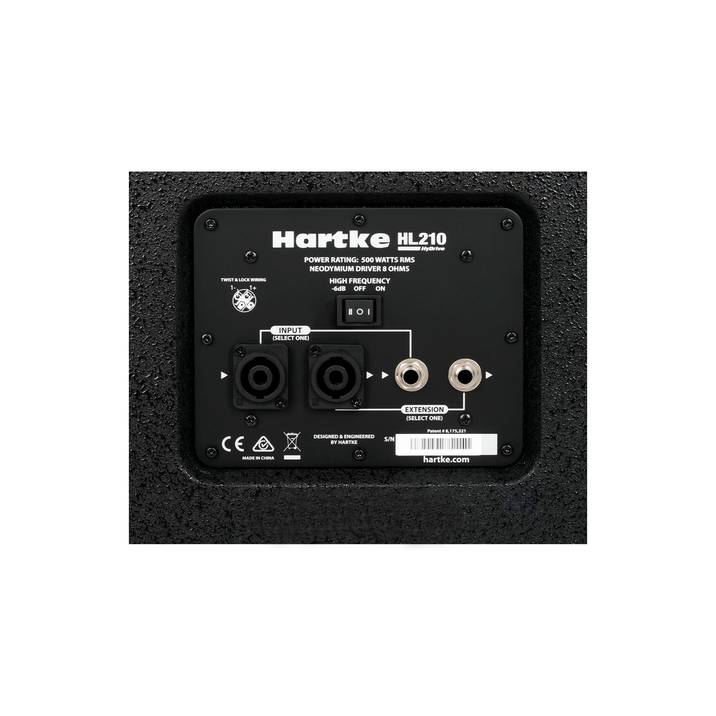 Gabinete para Bajo Eléctrico 2x10 Harket Systems HL210 - 500W foto 4