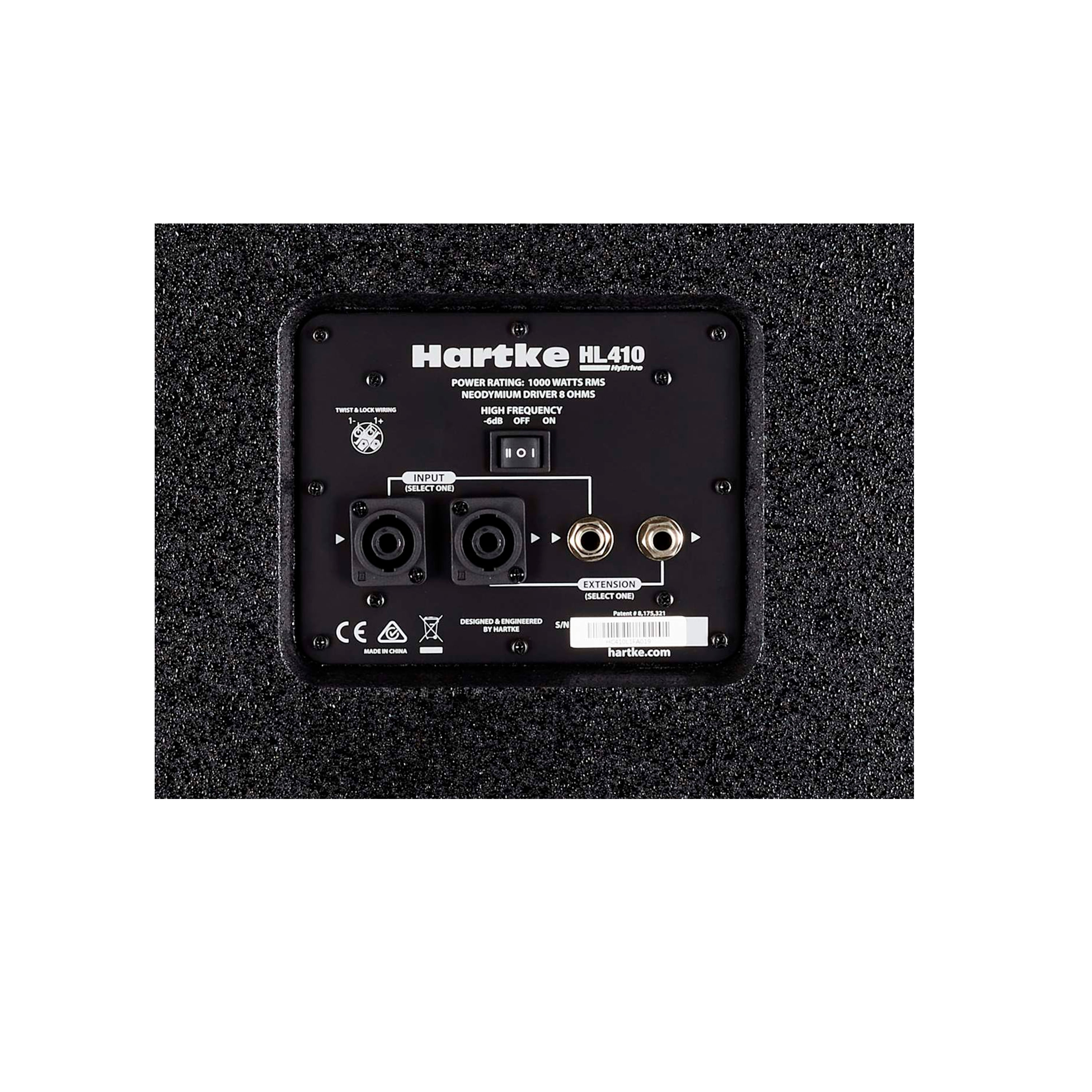 Gabinete de bajo 4x10 Hartke Systems HL410 - 1000W foto 4