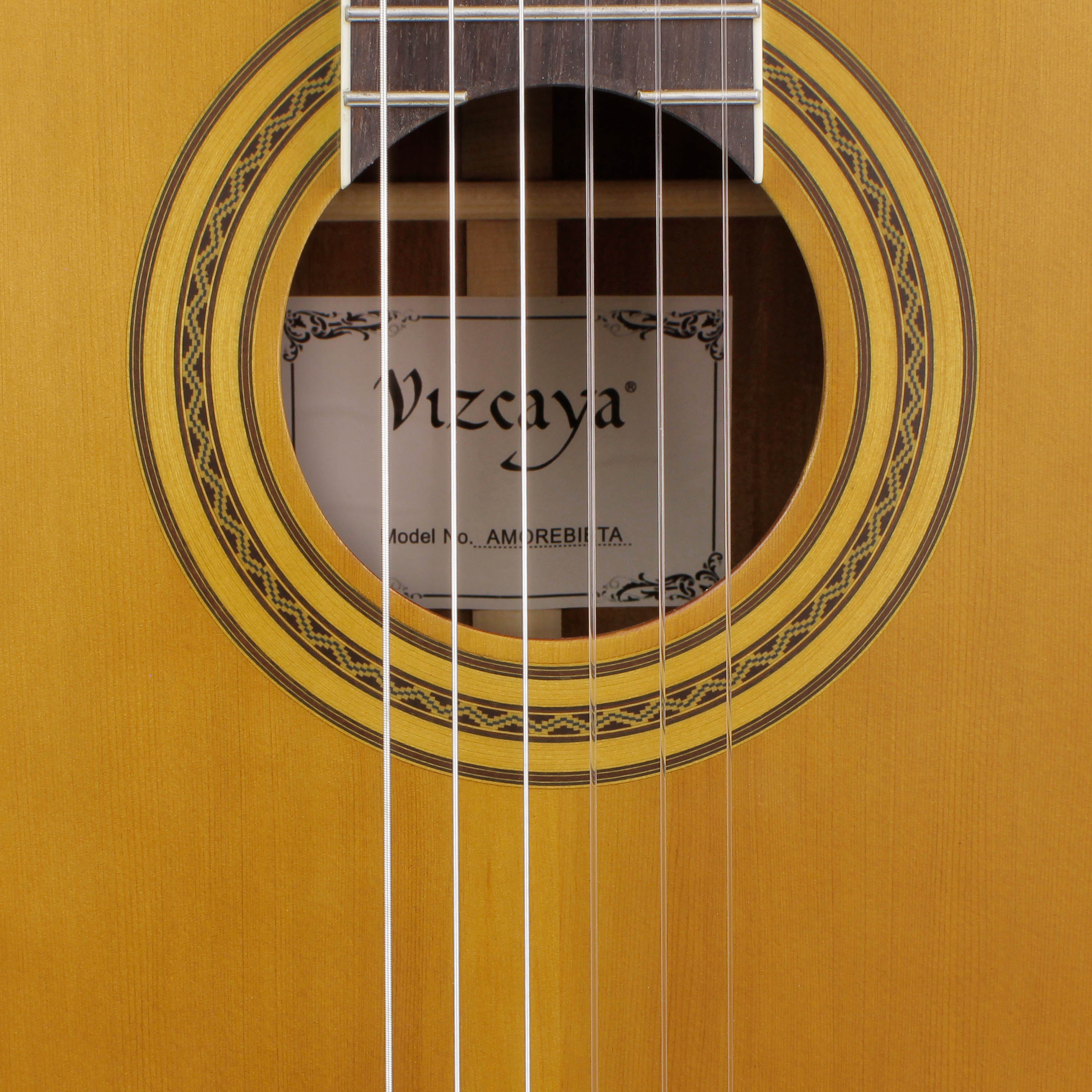 Guitarra Clásica Vizcaya 4/4 Amorebieta - Natural foto 3