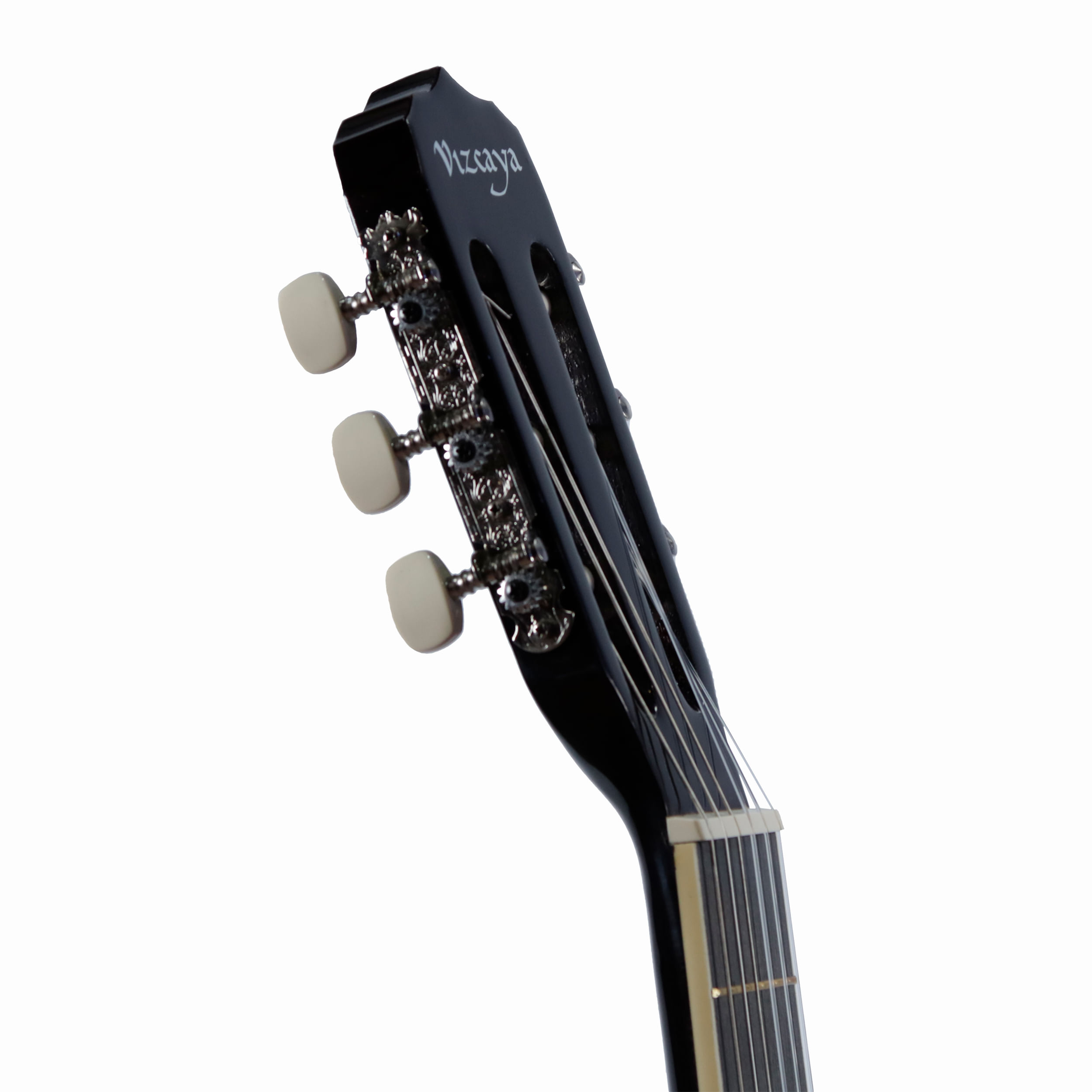 Guitarra Clásica Vizcaya 4/4 ARCG44 BK- Negra foto 4