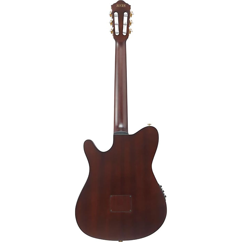 Guitarra Clásica Electroacústica Ibanez FRH20QMN - Wine Red Low Gloss foto 5