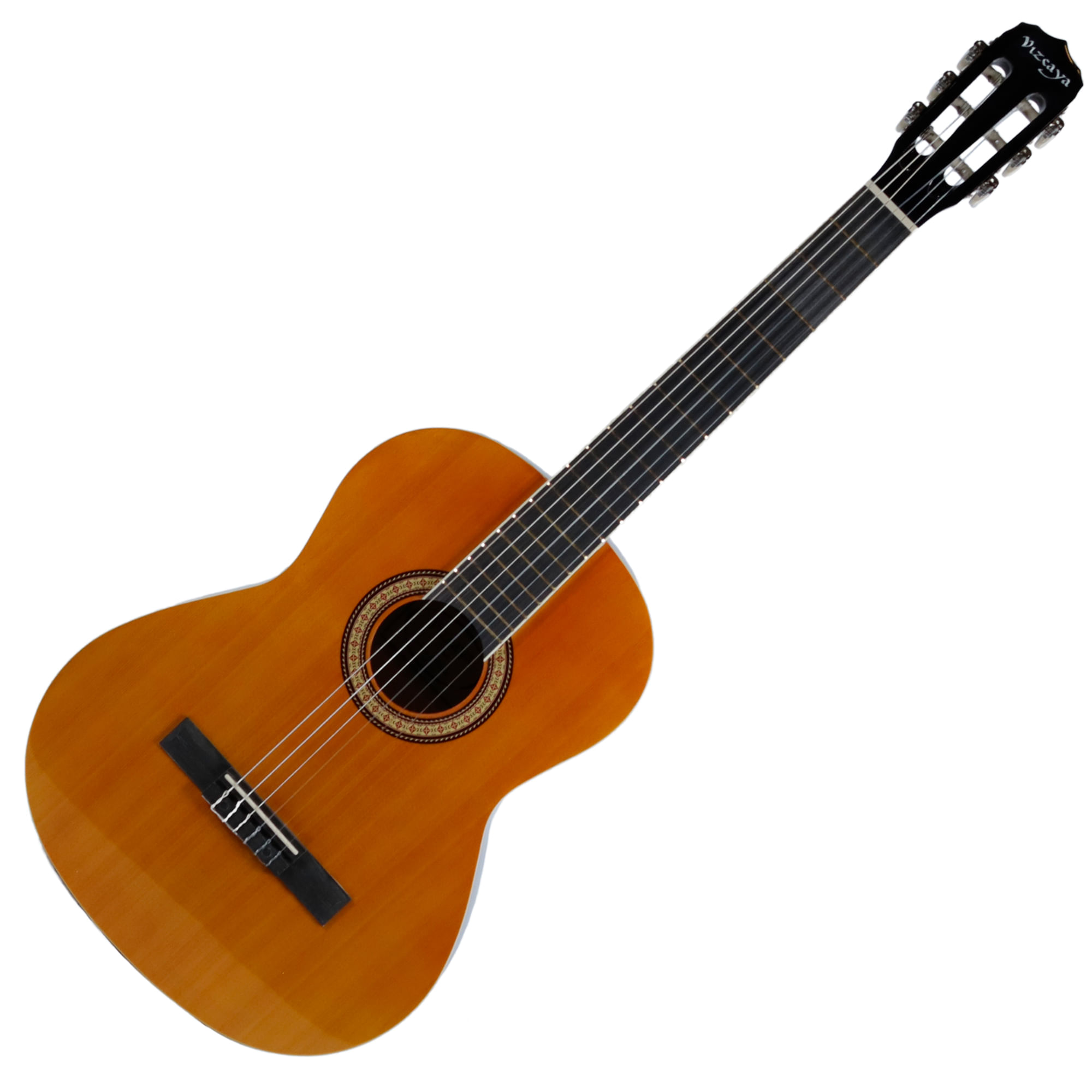 Guitarra Clásica Con Funda Vizcaya Castilla 4/4 - Natural