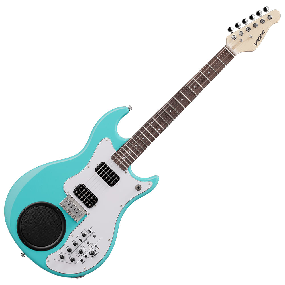 Guitarra Eléctrica Con Altavoz Incorporado Vox APC-2 - Aqua Green