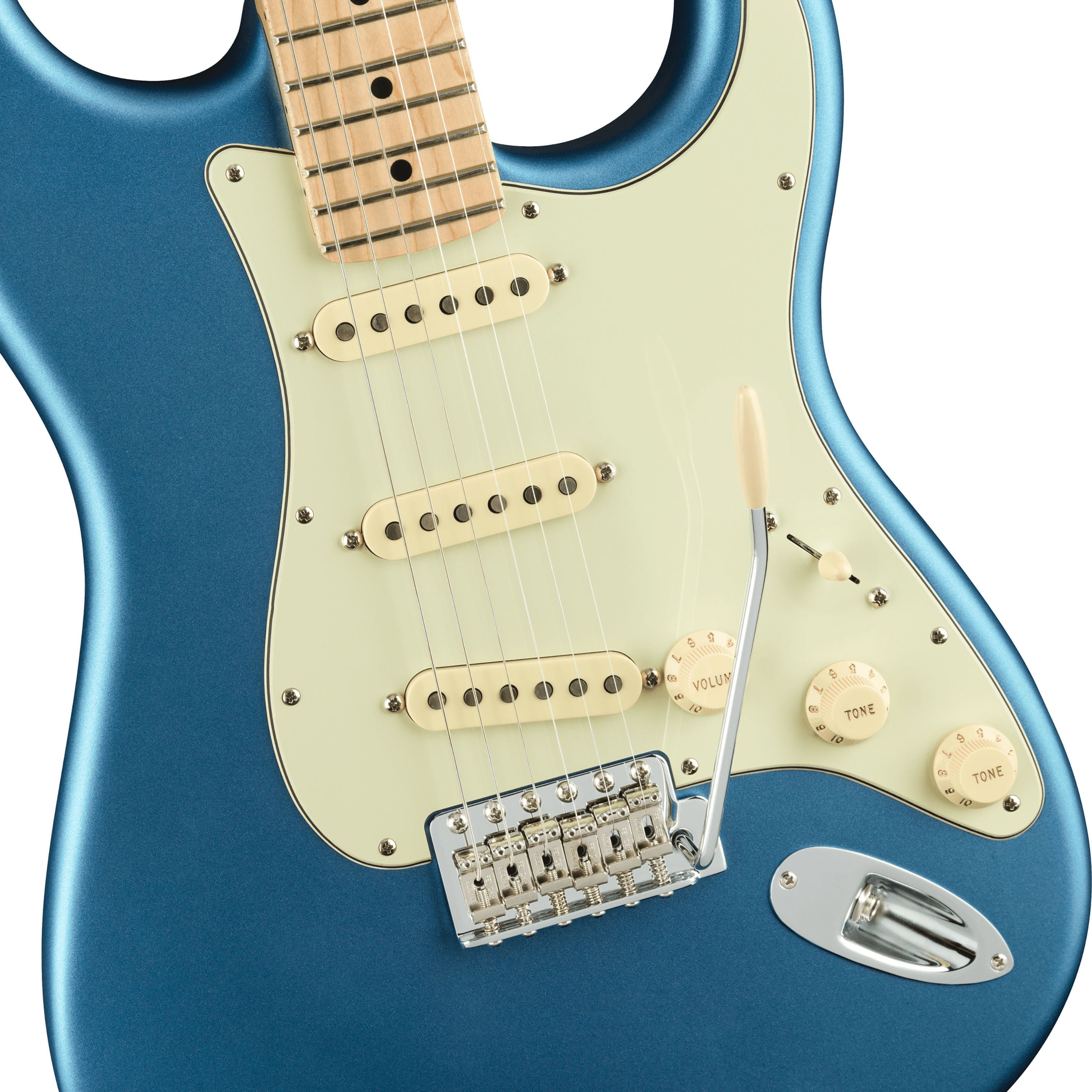 Guitarra eléctrica Fender American Performer Stratocaster® - Satin Lake Placid Blue foto 3