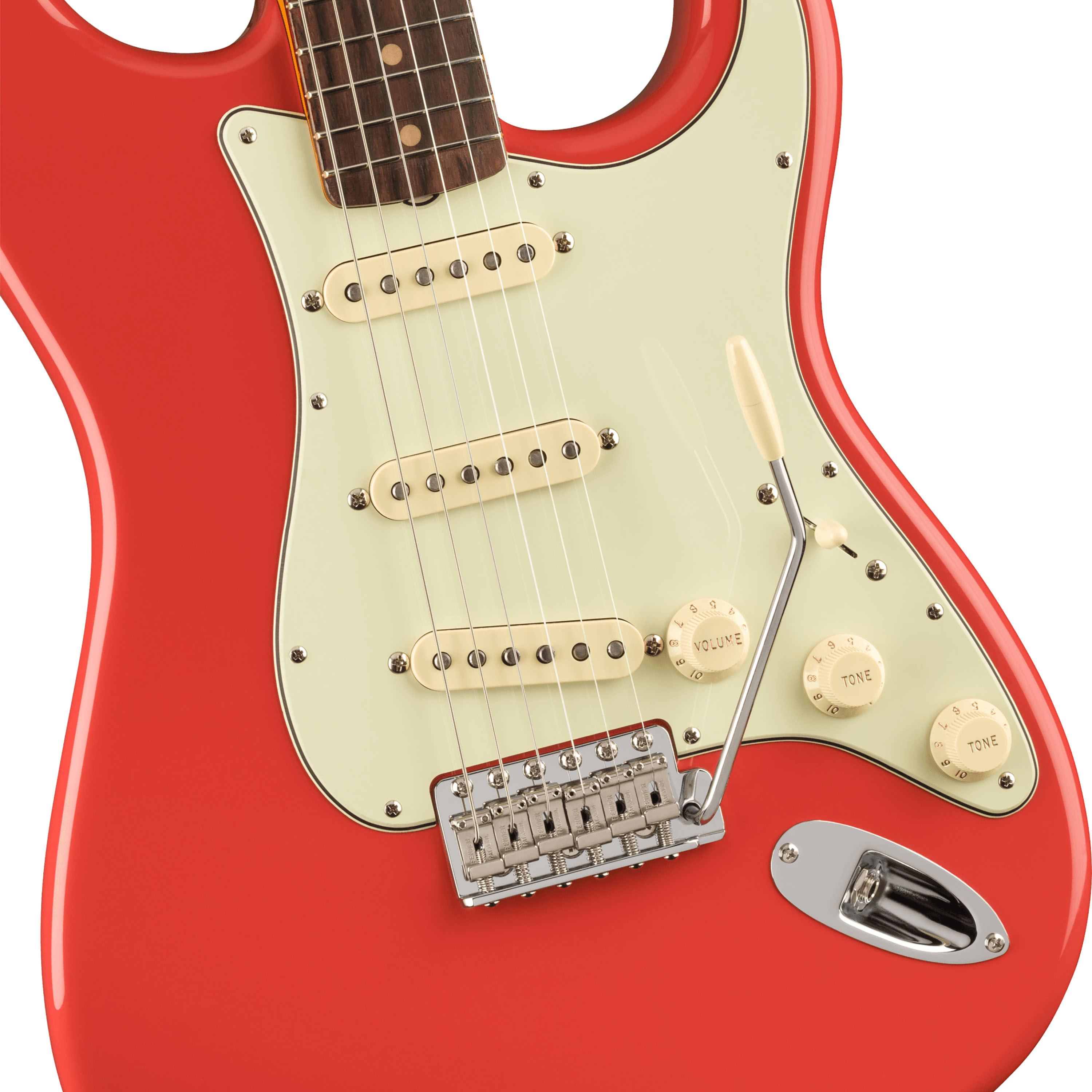 Guitarra eléctrica Fender American Vintage II 1961 Stratocaster® - Fiesta Red foto 3