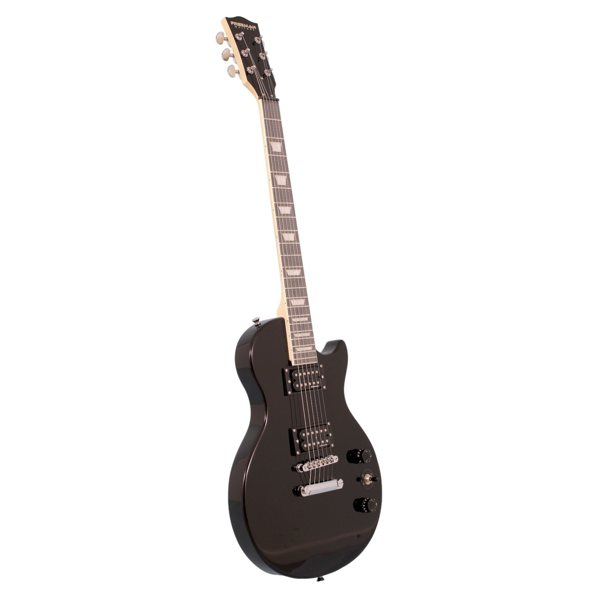 Guitarra eléctrica Freeman LP SLP-100 Negra foto 2