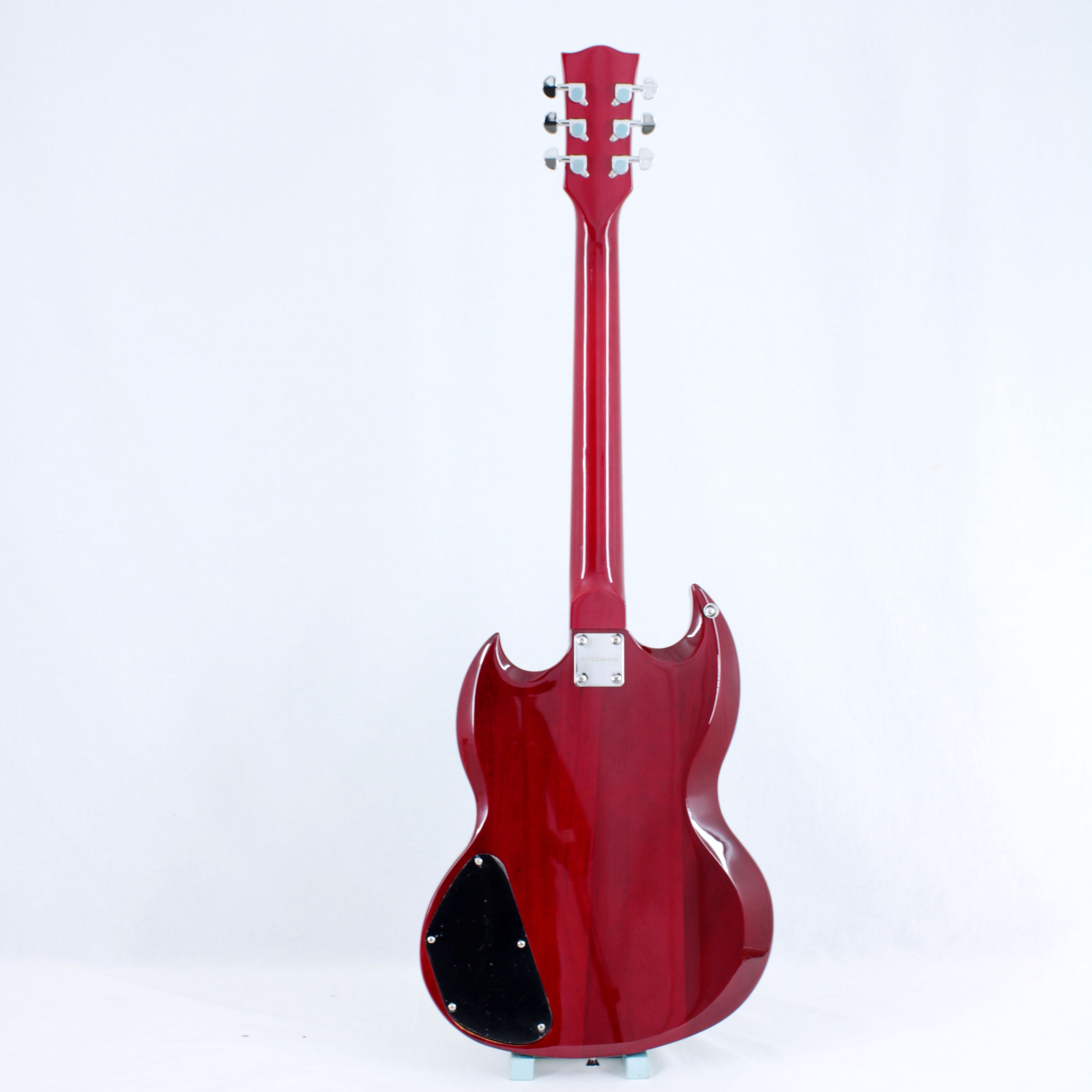Guitarra Eléctrica Freeman SG SSG-10 - Wine Red Gloss OPENBOX foto 3
