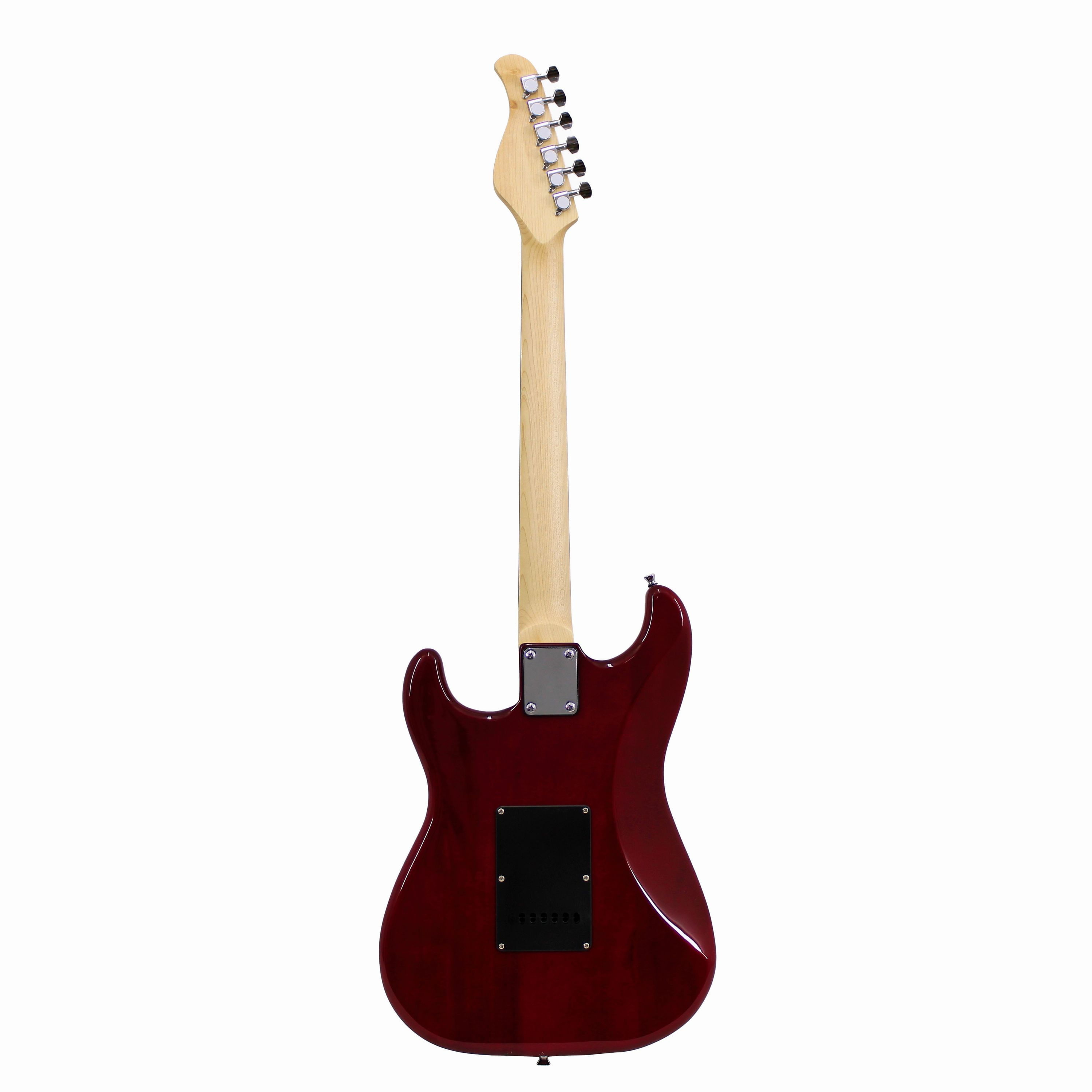Guitarra eléctrica Freeman SST-412 FMT 2TS Sunburst foto 2