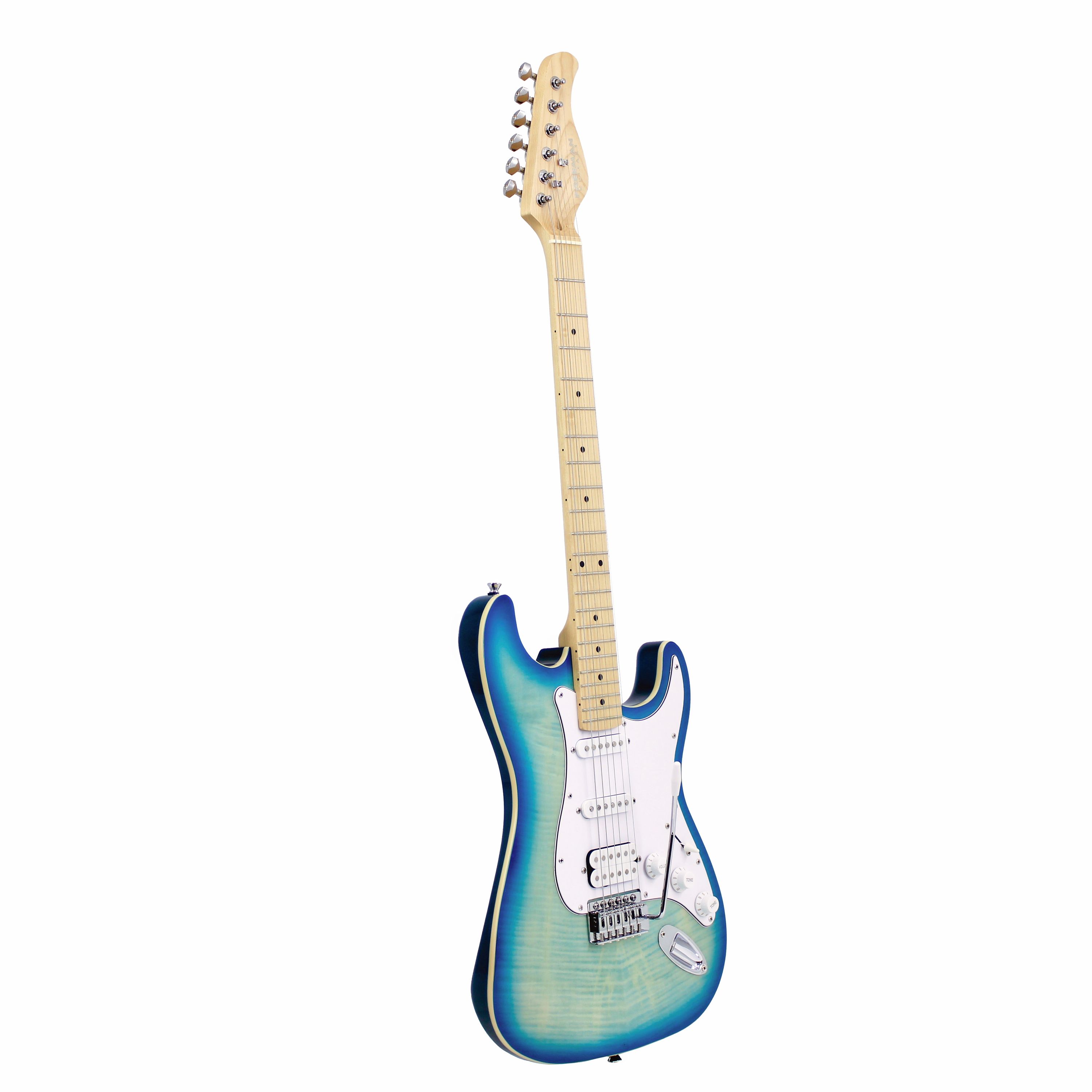 Guitarra Eléctrica Freeman SST-412 FMT AQG - Aquagreen foto 3