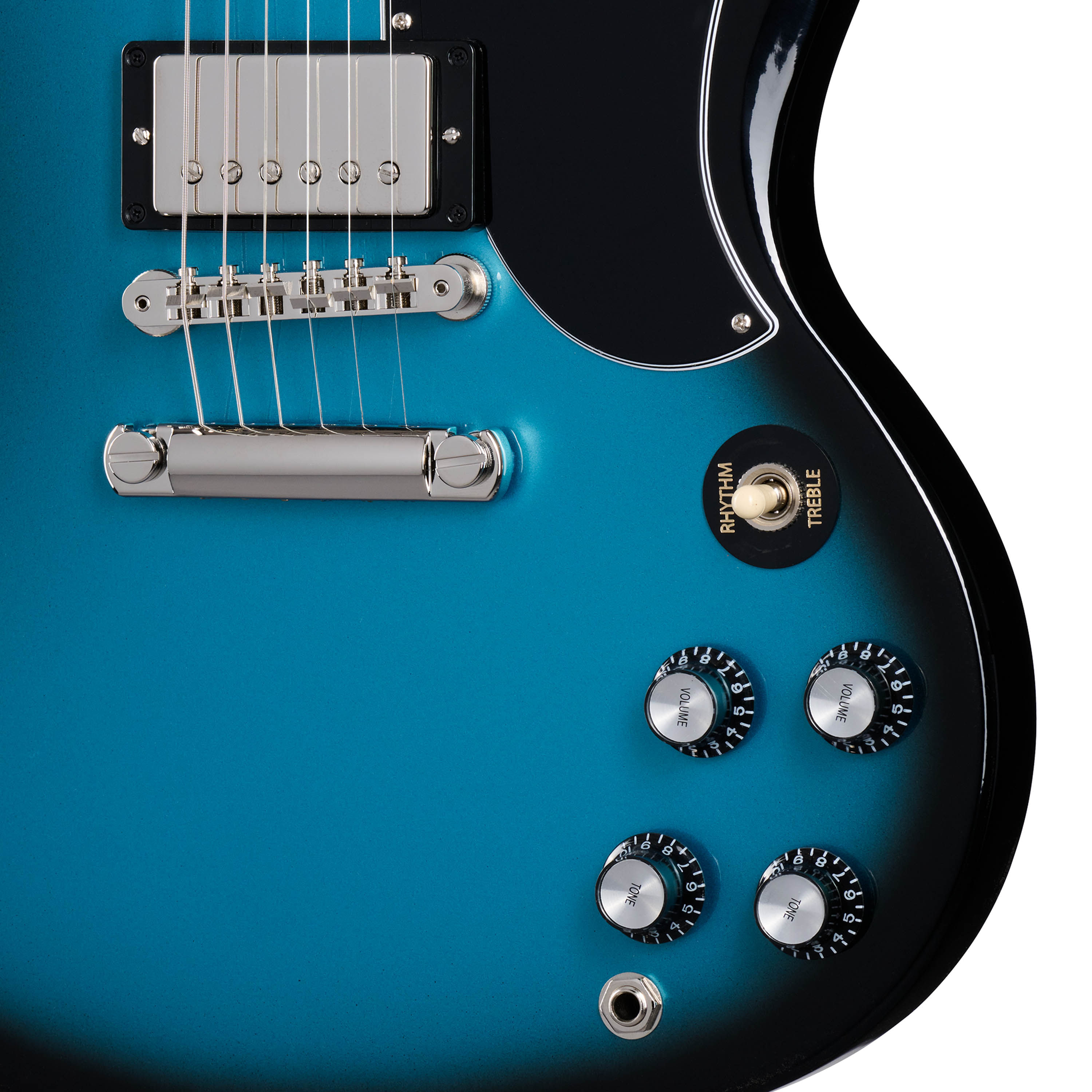 Guitarra eléctrica Gibson SG Standard 61 - Pelham Burst Blue foto 5