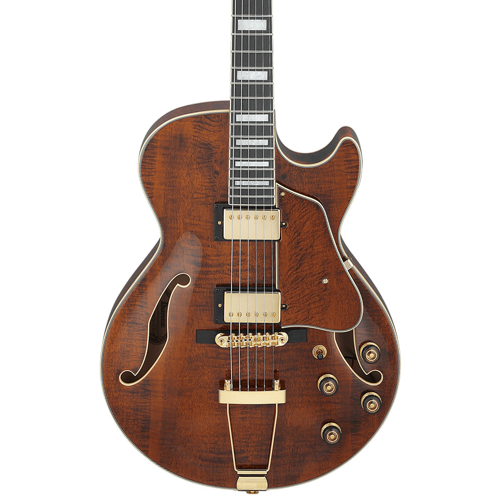 Guitarra Eléctrica Hollow Body Ibanez AG Artcore Expressionist AG95MG DA - Dark Amber foto 2