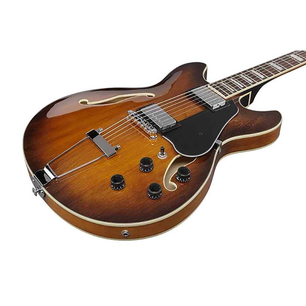 Guitarra Eléctrica Hollow Body Ibanez AS Artcore AS7328 TBC - Tobacco Brown foto 5