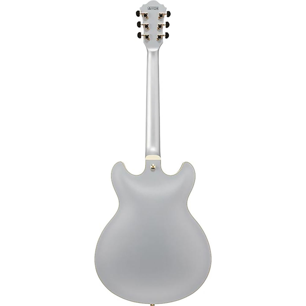 Guitarra Eléctrica Hollow Body Ibanez AS Artcore AS73G MSF - Moonstone Silver Flat foto 4