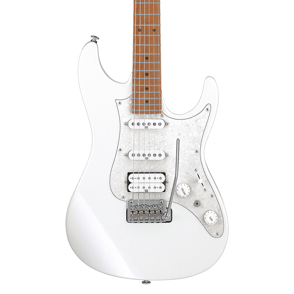 Guitarra Eléctrica Ibanez AZ Prestige AZ2204 - Pearl White foto 2