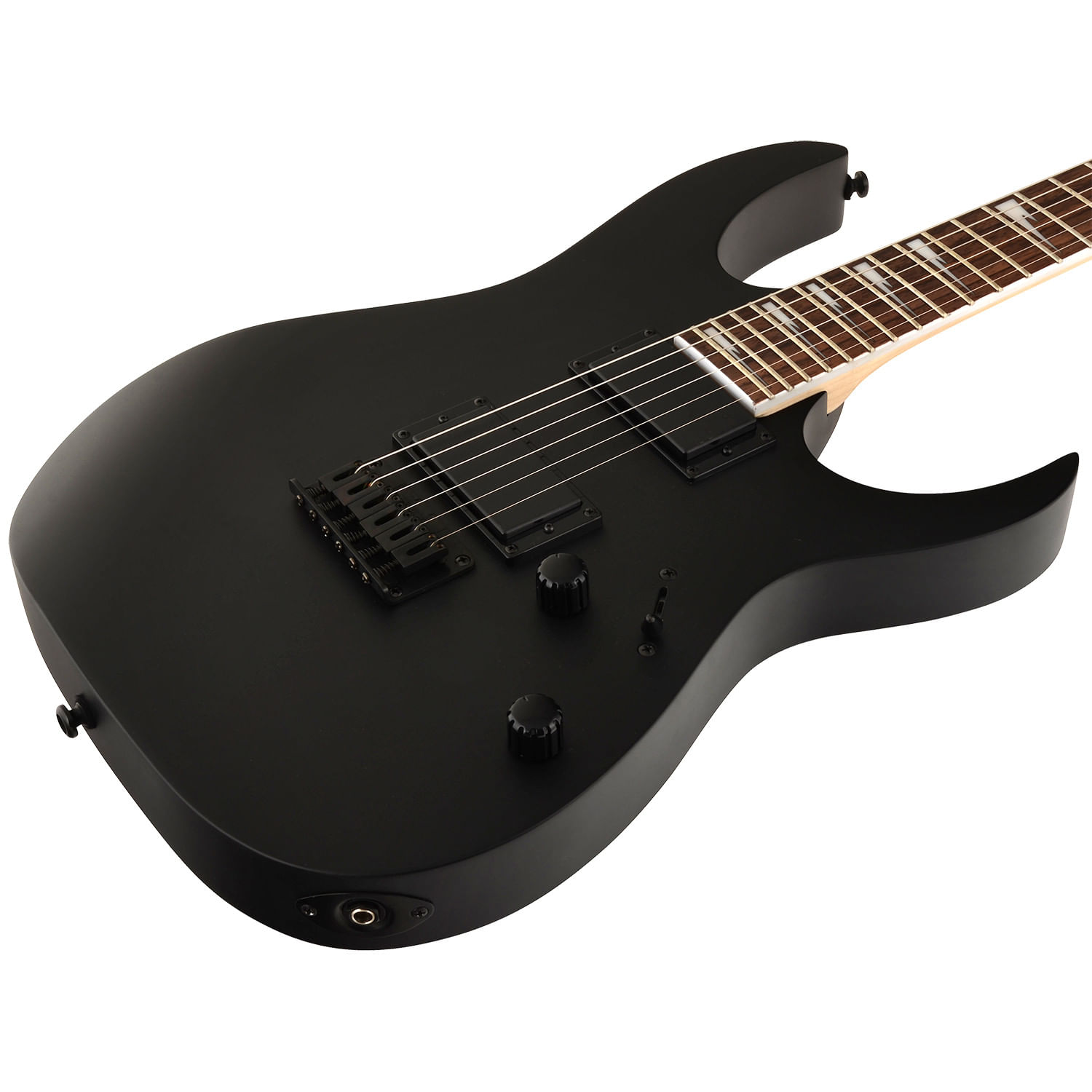 Guitarra eléctrica Ibanez GRG121DX color Black Flat foto 2