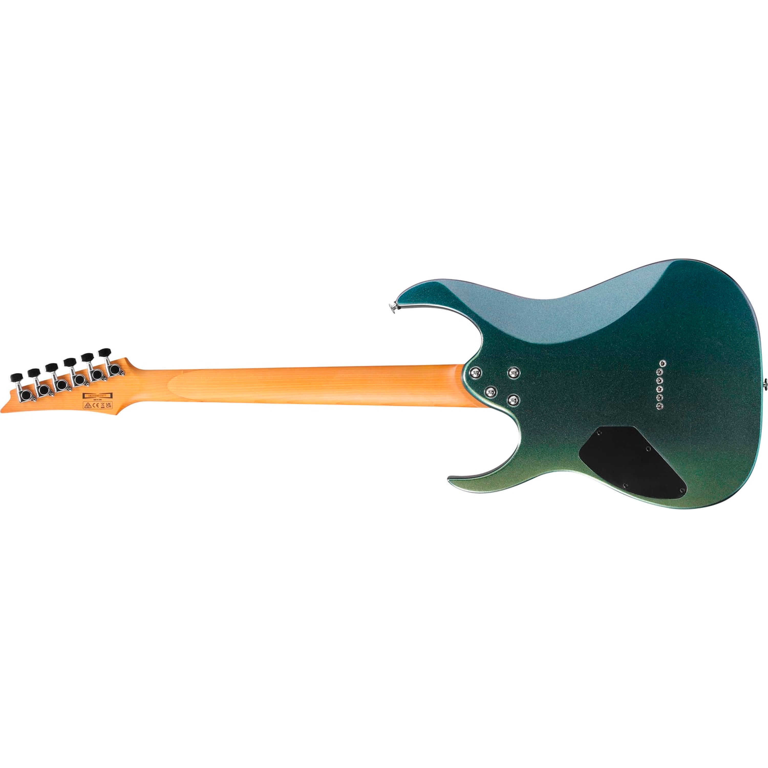 Guitarra eléctrica Ibanez GRG121SP color Green Yellow Chameleon foto 2